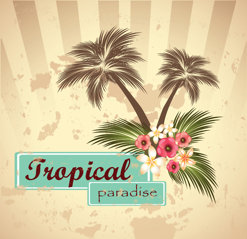 Shiny Summer background vector 05