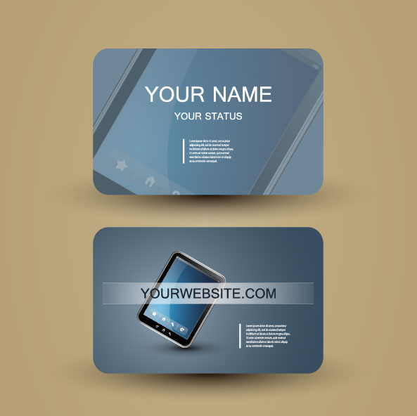 Vintage of Retro cards vector 03