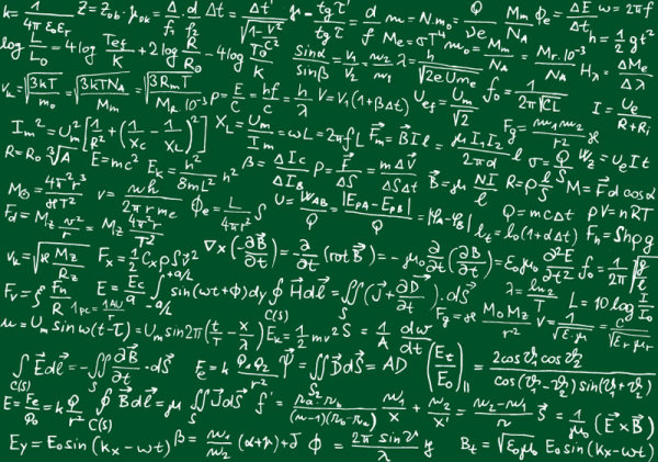 Mathematical formula Handwritten edition 01 vector