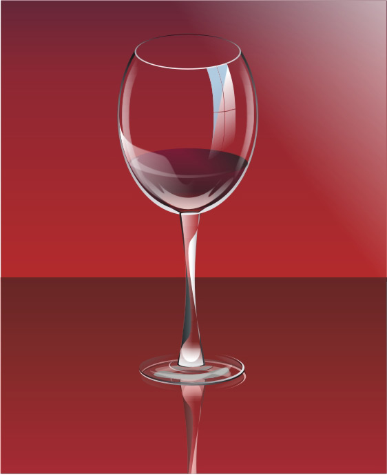 Wine with cup
