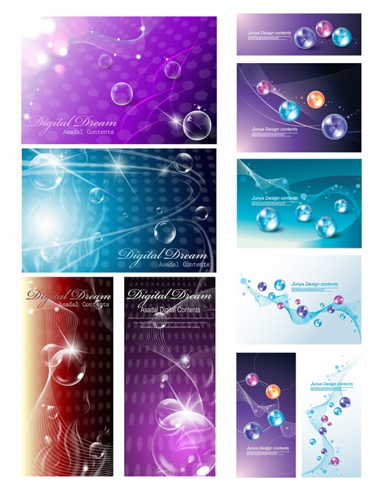 Dream bubble background vector