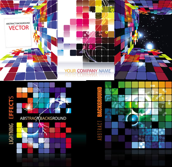 Square space background vector