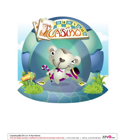 lovely cartoon scene set 39 vector