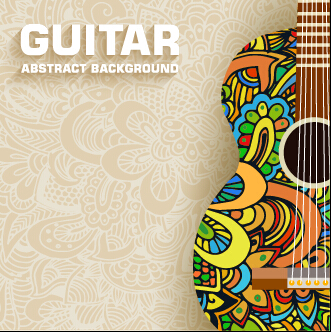 guitar abstract background abstract 