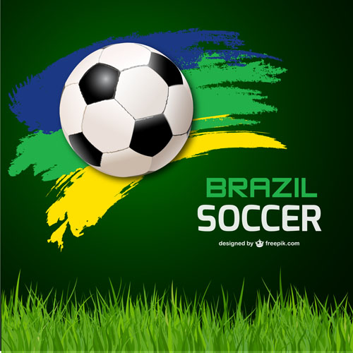 occer world cup vector background 01 Brazil soccer world cup vector background 01