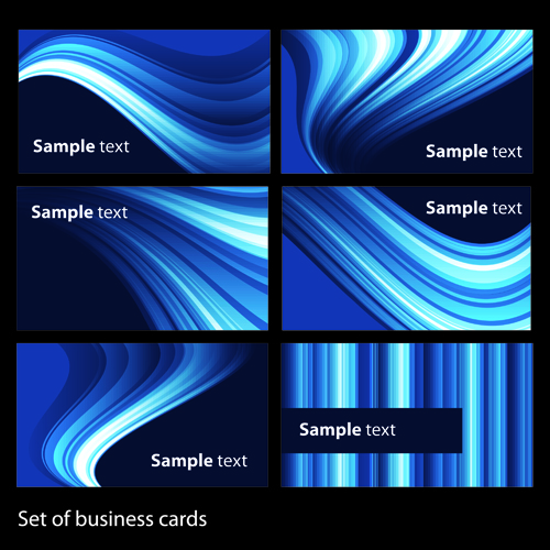 style business cards business abstract 