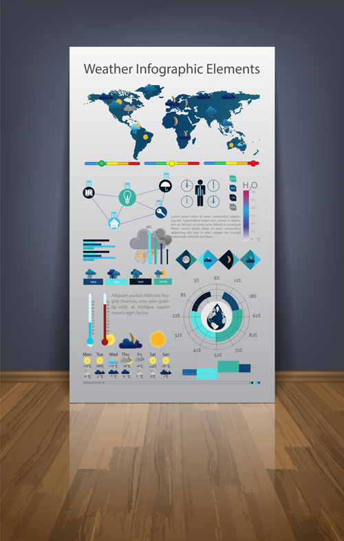 Business Infographic Templates vector set 03