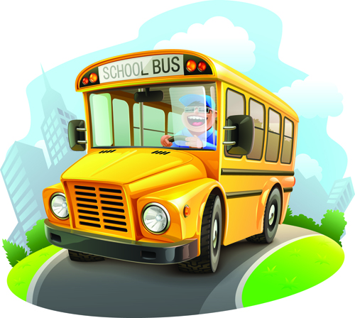 Cartoon Car Cute vector graphics set 09