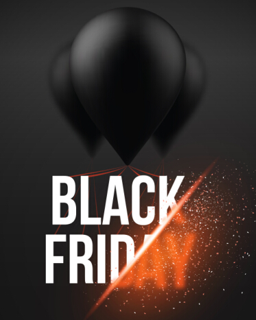 Creative black friday sale vector material 09 Creative black friday sale vector material 09
