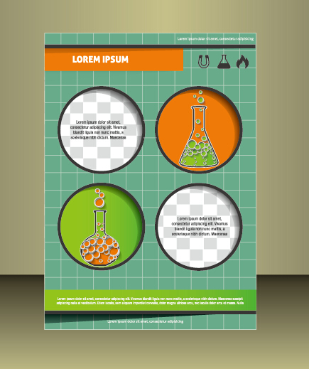 and cover brochure design vector 12 Creative flyer and cover brochure design vector 12