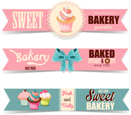 cute cupcake banners 