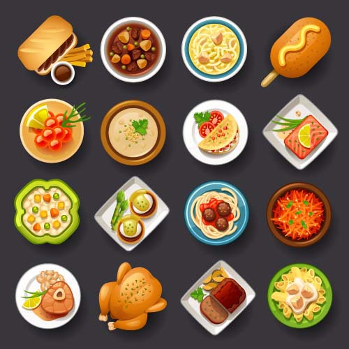 icons food Dofferemt 