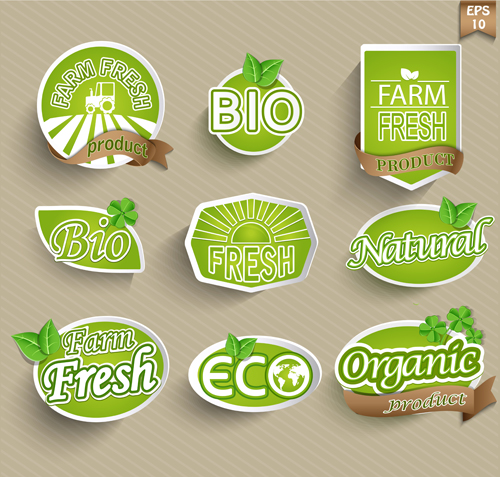 stickers sticker organic food eco 