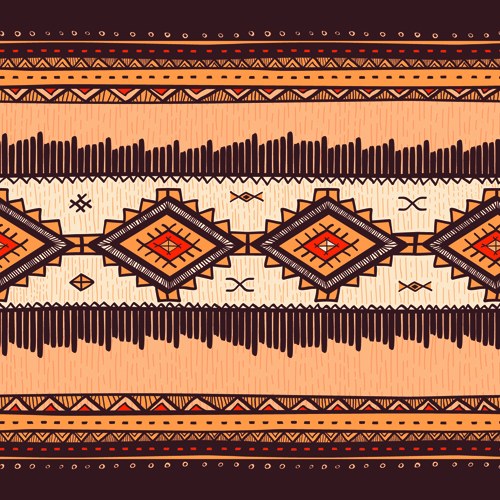 e tribal patterns graphics vector 02 Ethnic style tribal patterns graphics vector 02