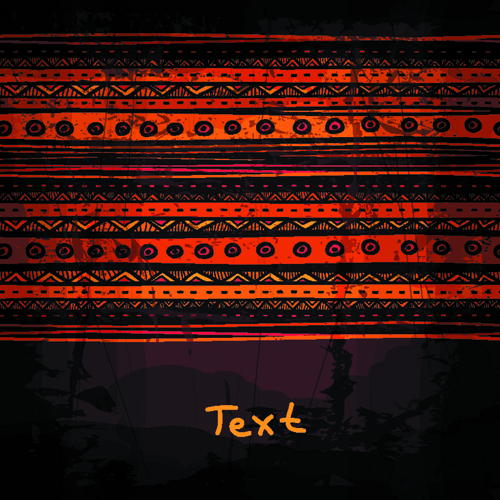 e tribal patterns graphics vector 04 Ethnic style tribal patterns graphics vector 04