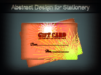 Vector Gift cards design set 04