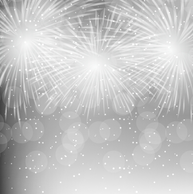 Light colored fireworks background art vector 03