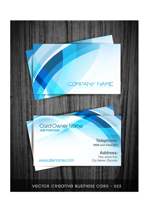 style modern business cards business abstract 