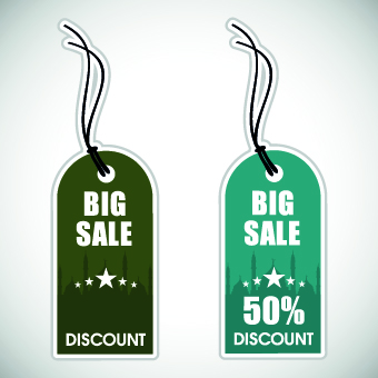 Muslim style discount tag vector 01