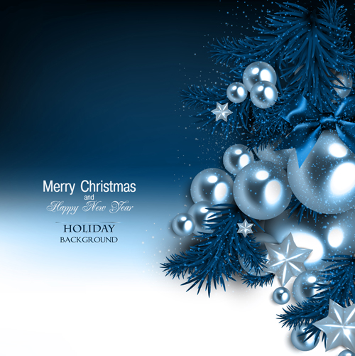 shiny holiday christmas background vector background 
