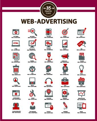 Different web icon set 02