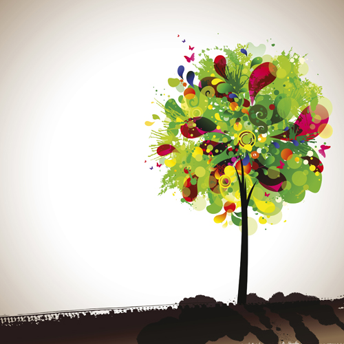Garbage Summer Compositions vector 04