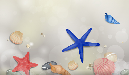 Shiny Summer background vector 01