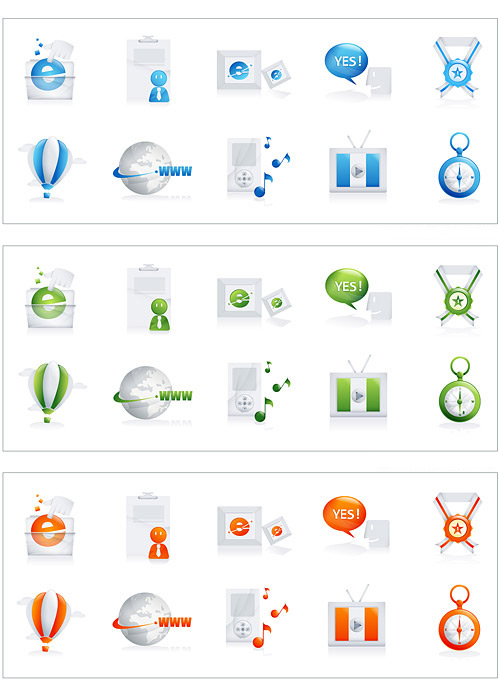 Today series icon 3 vector