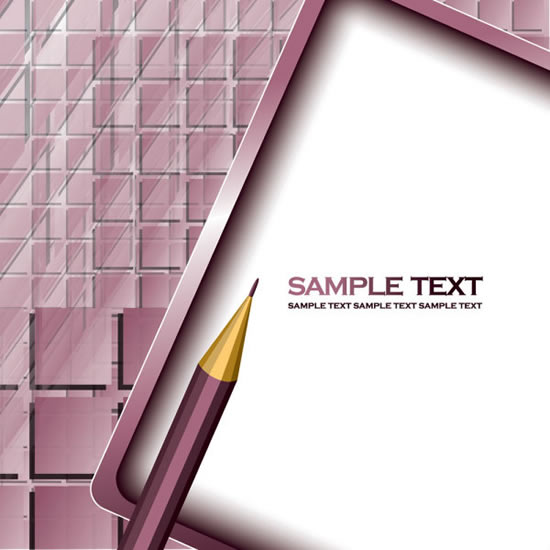 Lattice frame background vector