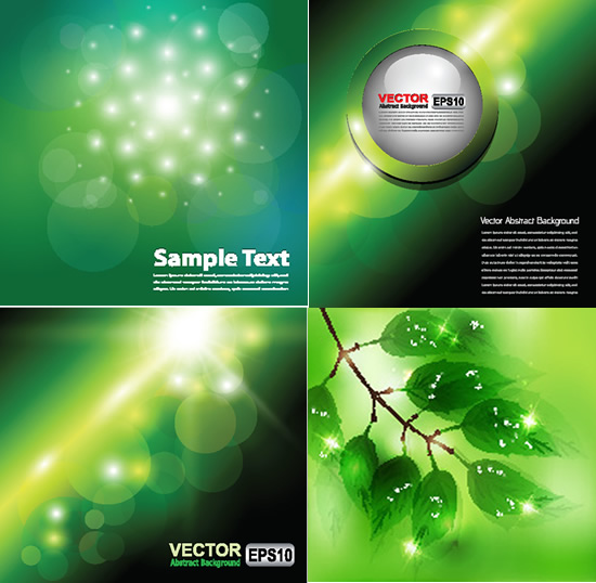Light green background design vector