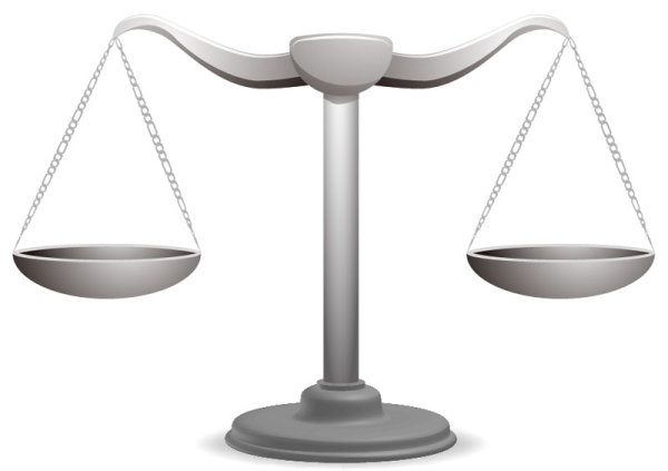Set of scales design elements vector 05