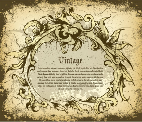 Elegant decorative pattern background 4 art