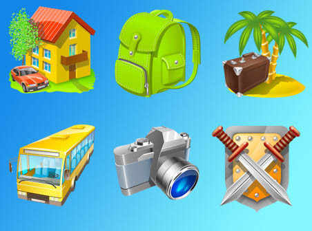 Travel icon Set