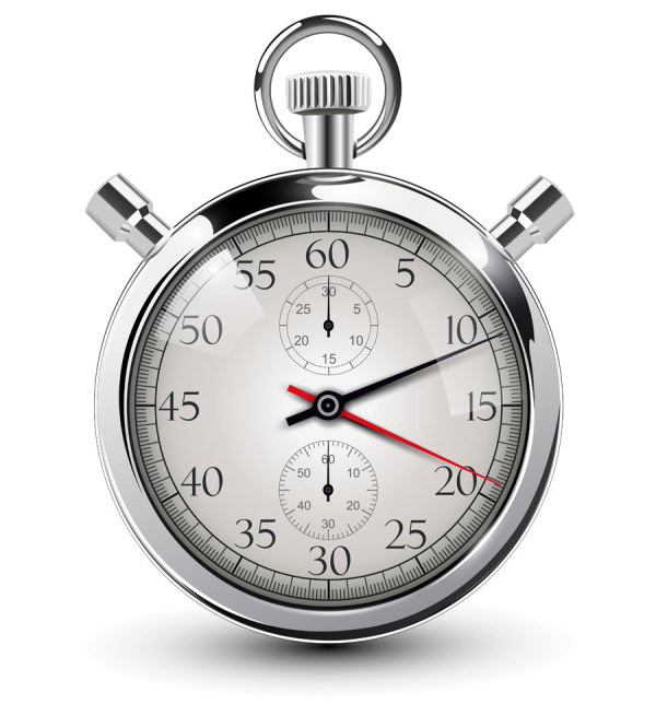 Shiny Stopwatch vector