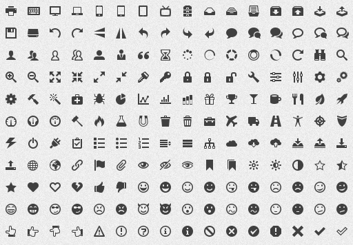 490 Kind web icons