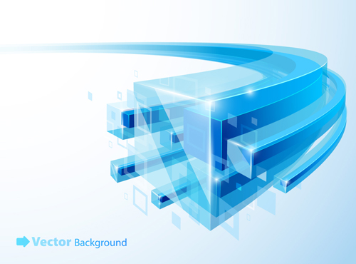 Abstract backgrounds with concept Object design vector 02