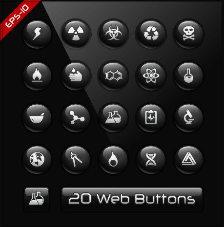 web button glass texture buttons button 