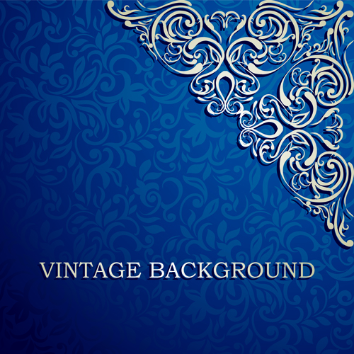 vintage ornament background vector background 