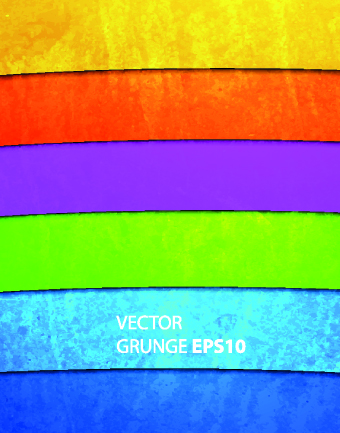 Colored shapes vector background 02