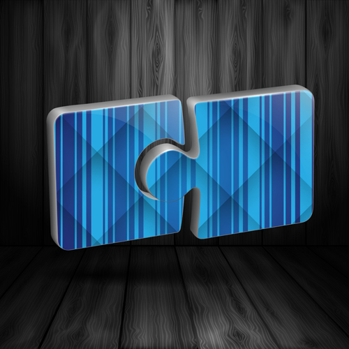 Concept puzzle template business vector 04 Concept puzzle template business vector 04