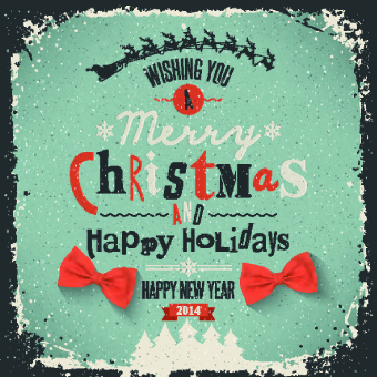 Grunge style 2014 Christmas holiday backgrounds 03