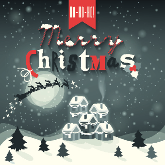 Grunge style 2014 Christmas holiday backgrounds 04