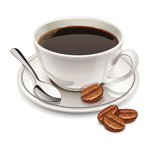 Hot Drink design vector set 01