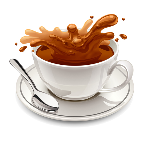 Hot Drink design vector set 02