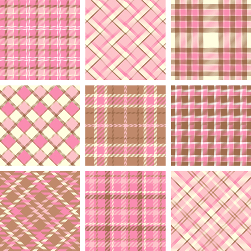 seamless plaid Patterns fabric pattern fabric 