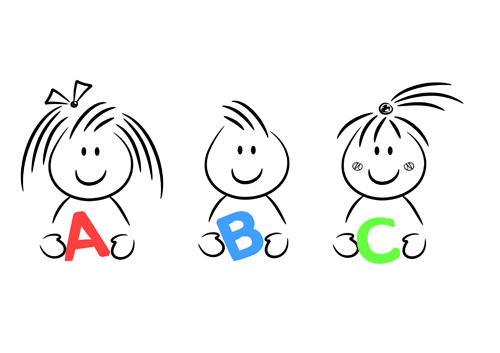 Cute School child design vector 03