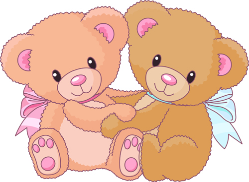 vector illustration teddy bear illustration cute 