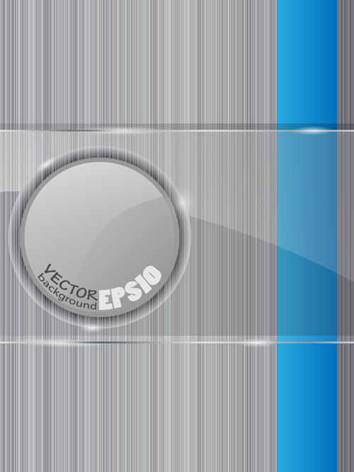 Transparent glass styles web elements vectors 04
