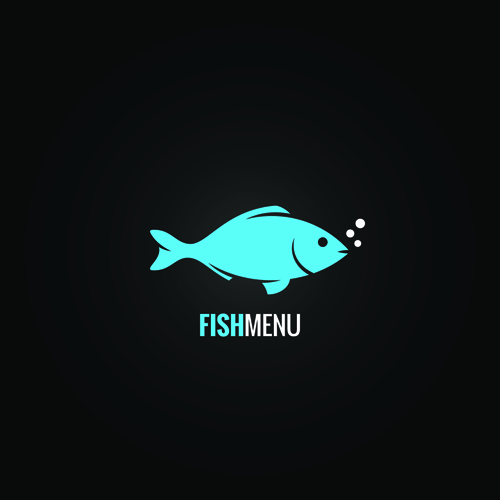 offbeat restaurant menu logo design vector 01
