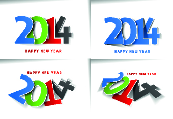 2014 text creative design vectors 01